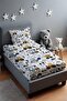 Fun Construction Time Patterned Bedspread and Pillowcase - 2