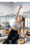 Sports Bra Seamless Laser Cut Wire Free Ribbed Modern Gym Chic Comfortable Bra