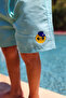 Uv Protection Upf 50+ Kids Swim Set - Long Sleeve Bee Pattern Top & Shorts Swimsuit - Beebee Collection - 3