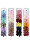 Enchanted Garden Grosgrain Pinwheel Bow Clip Set (12-Piece) - Multicolor - 12M to 36M - 3
