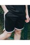 Unisex Oversize T-Shirt & Retro Shorts Combination Set |   Relaxed Fit Casual 2-Piece Sports Set T-Shirt and Shorts - 4