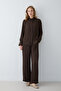 طقم قميص من الساتان المودال 32-2738 - 7