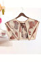 Autumn-Themed Leaf Pattern - Retro Textured Women's Shoulder Shawl and Collar Scarf