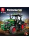 جرار تكنيك 22015 RC (جون دير 6130 آر) مع جهاز تحكم ومحرك، مجموعة مكعبات بناء إبداعية - 3