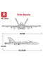 33022 American Mcdonnell Douglas F18 Hornet Strike Fighter Jet Aircraft Creative Building Block Set - 2