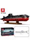 33048 Nuclear Submarine Creative Building Block Set Building Blocks (Shark Project 941)- 2895 Pa - 8