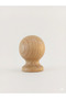 Wooden Globe Knob Luxury Country Kitchen Furniture Cabinet Drawer Knob (Display Stand Leg) (10 Pcs) - 3