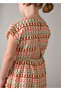 Knitted Dress for Ages 4-10 - Orange - 3