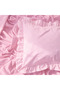 100% Cotton Pink Gingham Baby Pillowcase with Ruffle Detail |   35X45 (1 Piece) - 3