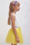 Girl's Skirt Tutu Skirt Yellow Color - 5