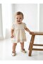 Vintage Collar Dress - Beige - 2