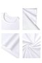 Printed Black - White - Anthracite 3-Piece Children's T-Shirt 100% Cotton Short Sleeve Knitted Crew Neck - 6