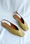 Modegas Green Back Open Buckle Detailed Women's Shoes - 2