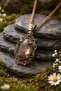 Copper Zultanite Necklace, Handcrafted, High Quality (Gold Chain Plated) (Gift, Daily Wear) - 3