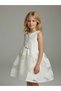 Girl's Bow Detailed Special Occasion Dress - 5