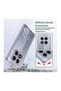 Poco M8 5g Compatible Silicone Case - Pastel Color Tone Flexible Cover with Camera Protection - Transparent - 4