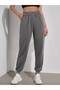 Comfortable Cut Women's Ribbed Leg Sweatpants (Regenerated Fabric) - 2