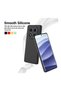 Poco M8 Pro 5g Compatible Silicone Case - Pastel Color Tone Flexible Cover with Camera Protection - Gray - 5