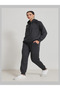 Comfortable Cut Women's Ribbed Leg Sweatpants (Regenerated Fabric) - 3