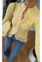 Women's Lace Detailed Buttoned Knitwear Cardigan - 2