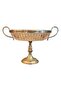 British Crystal and Silver-Plated Lectern with Stand, 13 cm High, 16 cm in Diameter. - 3
