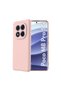 Poco M8 Pro 5g Compatible Silicone Case - Pastel Color Tone Flexible Cover with Camera Protection - Powder Pink