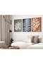 Wall Poster Frame Set of 3 (40x60 cm) Home Decor with 2 cm Outer Frame