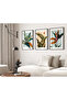 Wall Poster Frame Set of 3 (40x60 cm) Home Decor with 2 cm Outer Frame