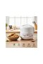 2.2L Electric Rice Cooker 900W with Non-Stick Pot & Automatic Keep Warm Function - Floral Design - 4