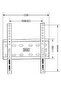 Skill Tech SH 33F Fixed TV Wall Mount Bracket for 22-55 Inch LED/LCD Screens - 4