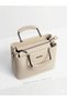 Women's Cream Premium Hand and Shoulder Bag Daily Bag Standard Size - 2