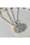 Moon and Sun Double Steel Necklace - 2