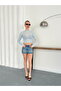 Dante Evening Dress Blouse - Blue |   F1886 - 3