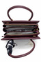 Burgundy Premium Women's Hand and Shoulder Bag – Shawl Detail, Inside the Shoulder Strap, Stylish Daily Bag - 3