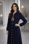 Double Crepe Zippered Skirt Blouse Set