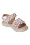Pepıno by Rıcosta-Sami̇ra-Pink Leather Ergonomic Girls' Sandals - 5