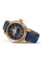 V.1.33.2.256.4 Navy Blue Leather Strap 36 mm Women's Wristwatch Sapphire Glass 2 Years Warranty - 2