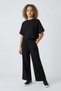 Lumy Combed Cotton Girls' Wide-Leg Summer Trousers