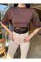 Women's Lace Bottom Modern Crop Set - 2