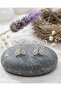 Iconic Design Silver Color Spiral Butterfly Earrings Innocence Earring - 3