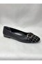 Ll2702 large size textile and leather material buckle detail beige flat shoe - 6