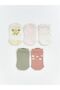 Baby Girl Booties Socks Pack of 5