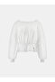 Silk-blend off-shoulder top - 2