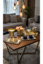 High-End Banquet Set Cake Dessert Display Stand Set+Service Tray Set+Tissue Box+Incense Burner - 2