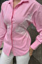 Back Tie Lace Detail Shirt - 2