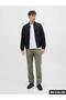 Men Green Solid Relaxed Fit Pants - 5