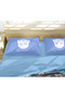 Optimus Prime Transformers Patterned 3D Digital Printed Double Boy's Duvet Cover Set - 2