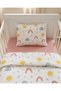 100% Cotton 3-Piece Bedding Set - Duvet, Pillowcase, Sheet - Colorful - 100X150 35X45 70X140 - 2