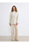 Quality Pieces from Çelebi Store Belted Roba Collar Women's Blazer Jacket - 3