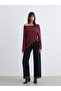Esvab • Modern & Distinctive Wide Roba Collar Blouse - 2